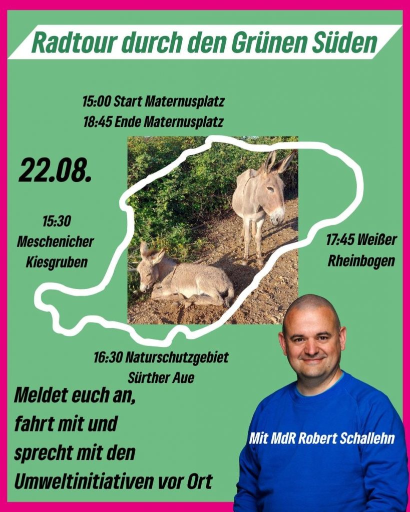 Radtour durch den Kölner Süden