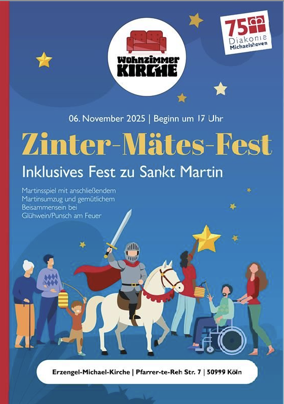 Zinter-Mätes-Fest – Inklusive Sankt Martinsfest in Michaelshoven